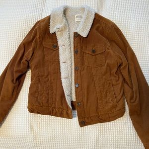 Corduroy Sherpa jacket